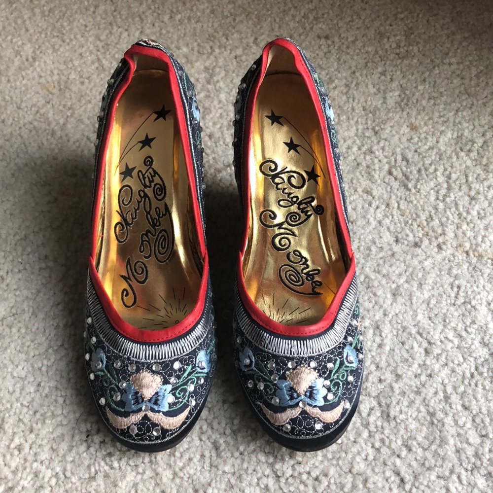 Naughty Monkey heels